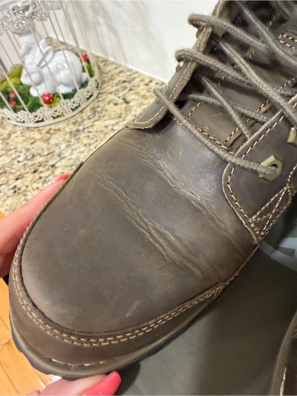 New-  Timberland Originals Olive Brown 6-Inch Lace-Up Boots